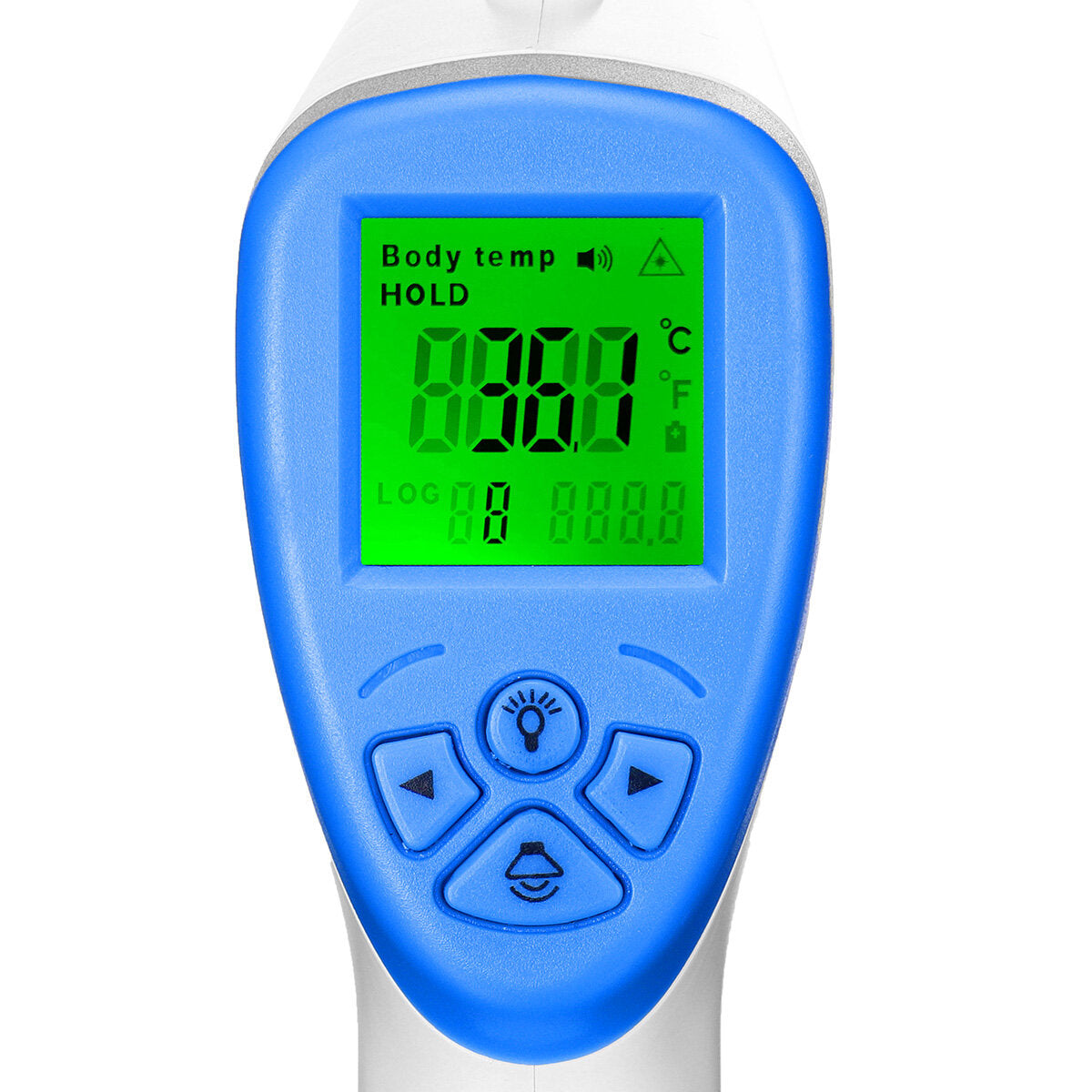 Non-contact Digital Infrared Thermometer Forehead Body Temperature Measuring LCD Dispaly W/ Fever Alarm