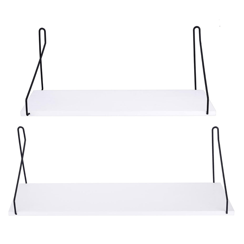 Floating Wall Shelf Mount Rack Bracket Wooden Hanging Home Decorations Storage Shelving Holder