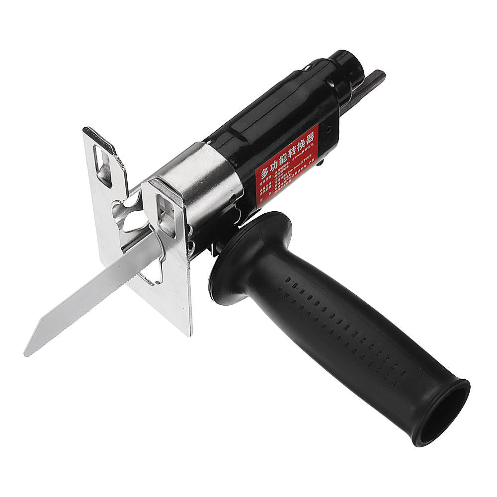Multifunction Reciprocating Saw Attachment Change Electric Drill Jig Saw Metal File for Wood Metal Cutting
