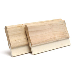 2 Sizes Wooden Handle Rubber Blade for Screen Printing Squeegee