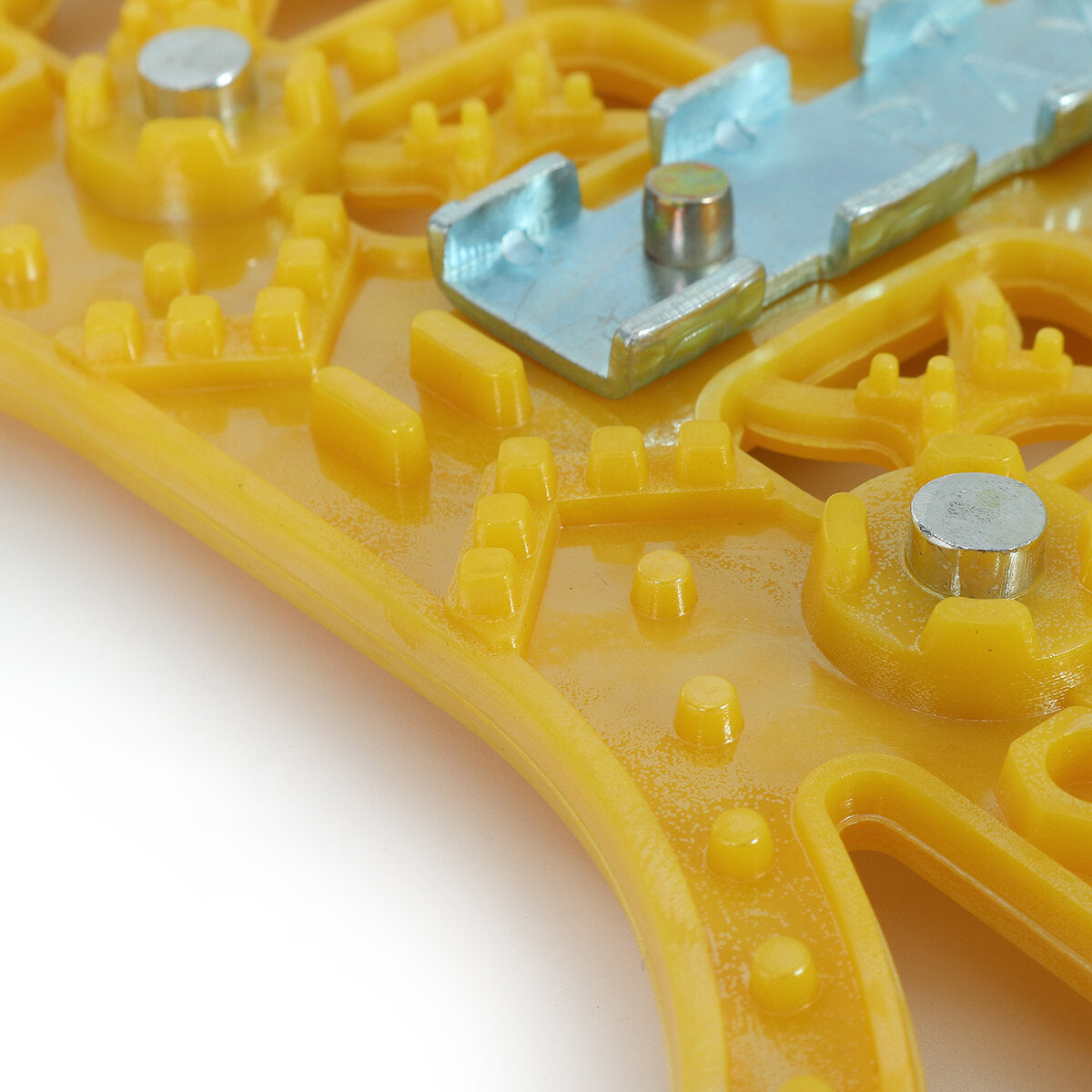 Black/Yellow TPU Non-slip Snow Chain Anti-skid Steel Plate Plus Gear High-grade Exterior Protection