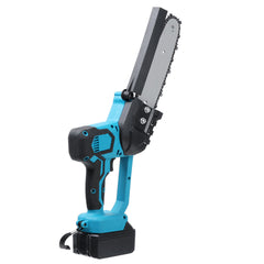8" Rechargeable Electric Chainsaw Chain Saw Handheld Cutting Tool