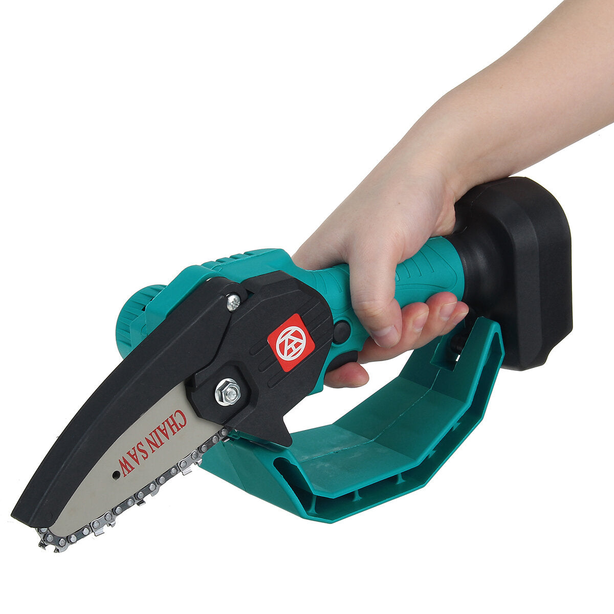 3000W 4 Inch Electric Chain Saw Portable One Hand Saw Carpentry Mini-chainsaw Garden Tool