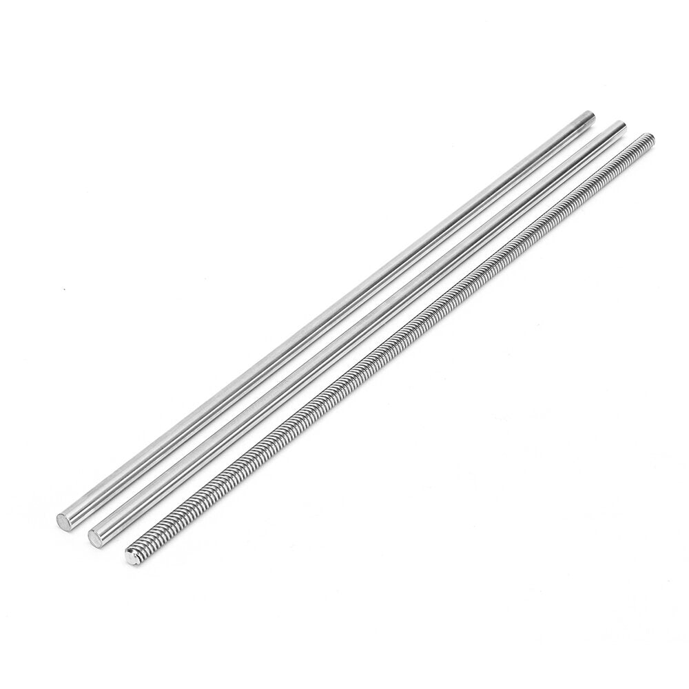 15pcs 300mm Optical Axis Guide Bearing Housings Linear Rail Shaft Support Screws Set