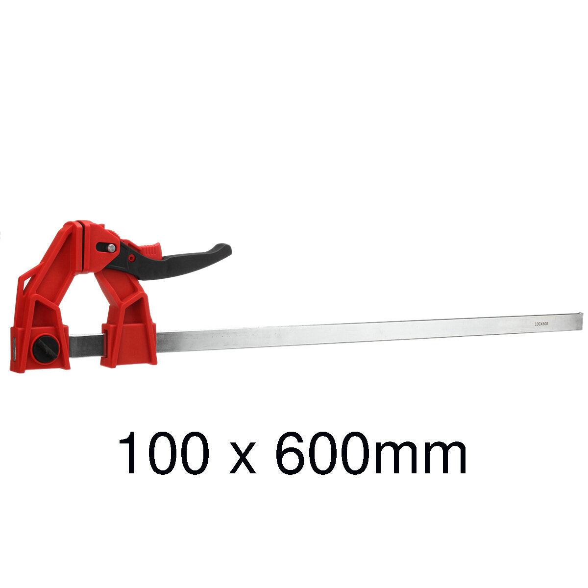 150-600mm Length Clamping Wood F Clamp 100mm Width Woodworking Fast Clamp