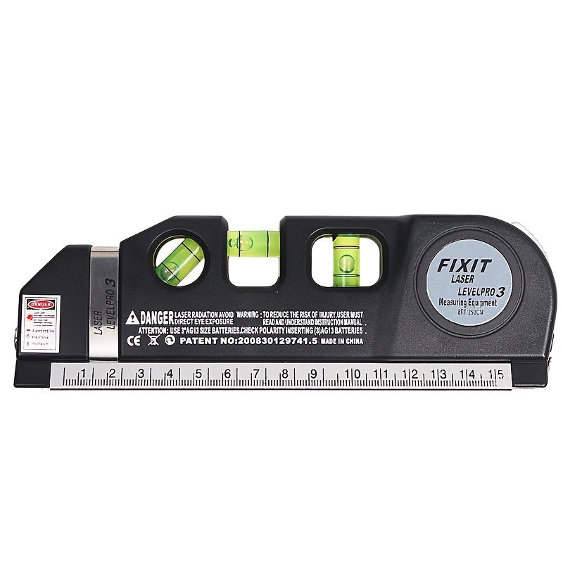 External Laser Level with Directions of 3 Horizontal Bubble and 3 Kinds Infrared Line