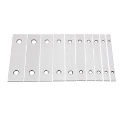 20pcs 1/8 Inch Parallel Pad Block Parallel Base Set Machine Tool Parallel Block Vises Lathe Tools
