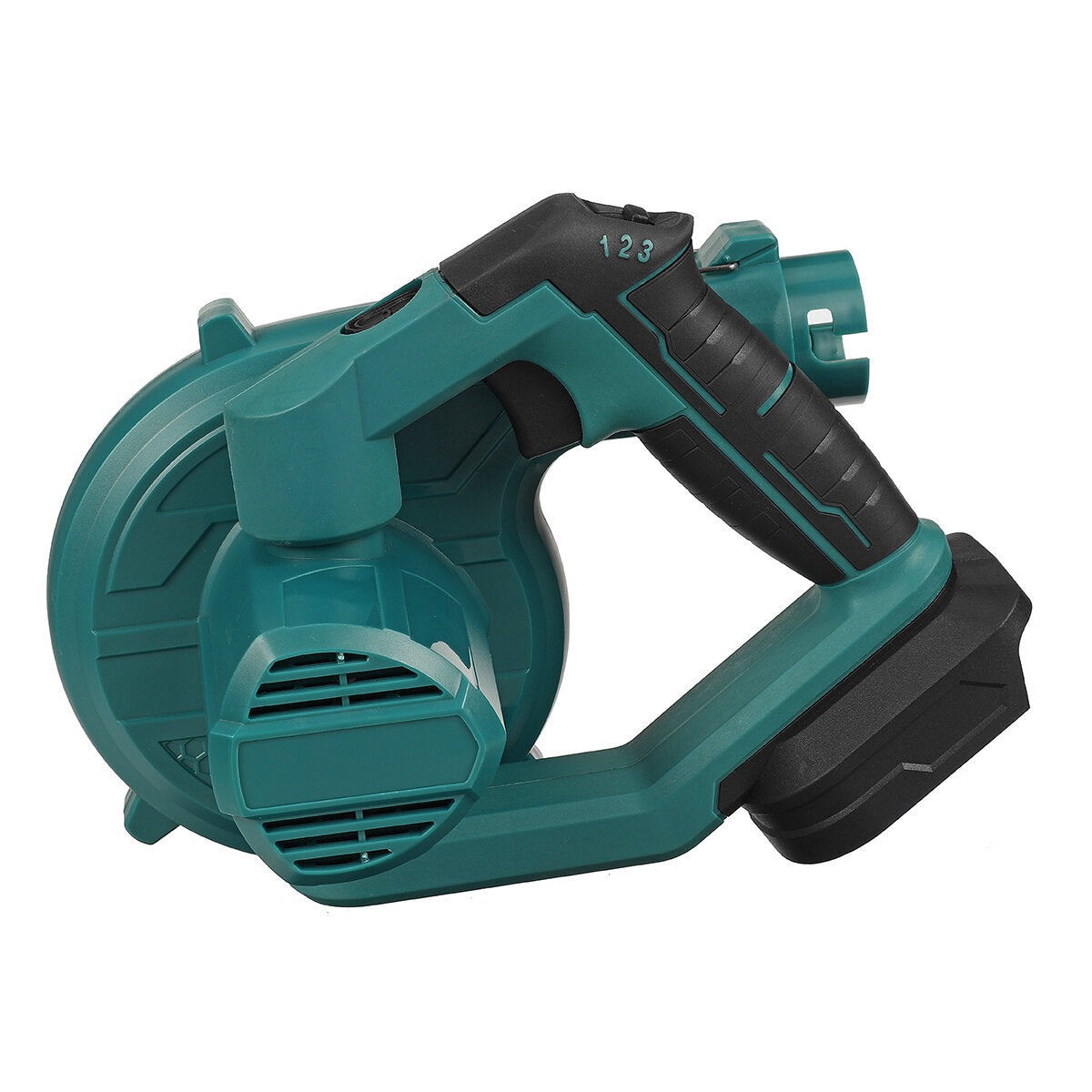 21V 2 IN 1 Cordless 180 Rotation Electric Air Blower & Suction Handheld Leaf Computer Dust Collector