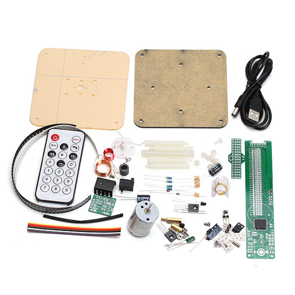 DIY Rotating LED Kit POV Soldering Training Kit Upgraded Version