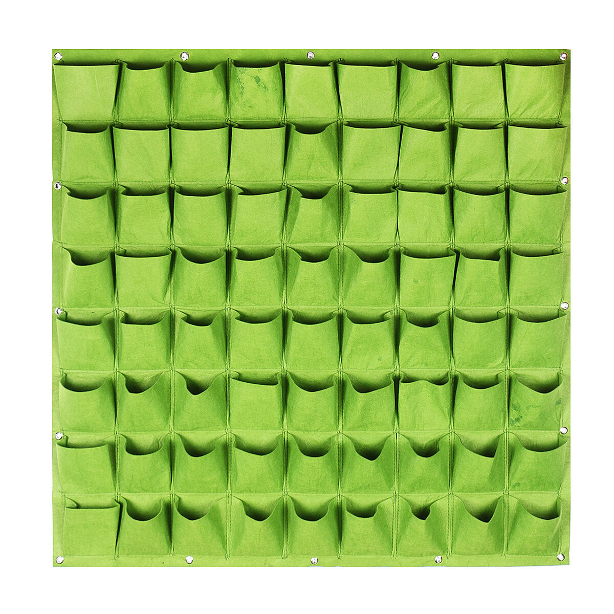 72 Pocket Vertical Greening Hanging Wall Garden Planting Bags Wall Planter New