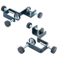 2pcs Drawer Front Installation Clamps - Steel Mounting Clips for Precise Cabinet Drawer Alignment