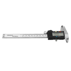 150mm Digital Vernier Caliper Stainless Steel Measuring Tool with LCD Display for Woodworking and Precision Measurement
