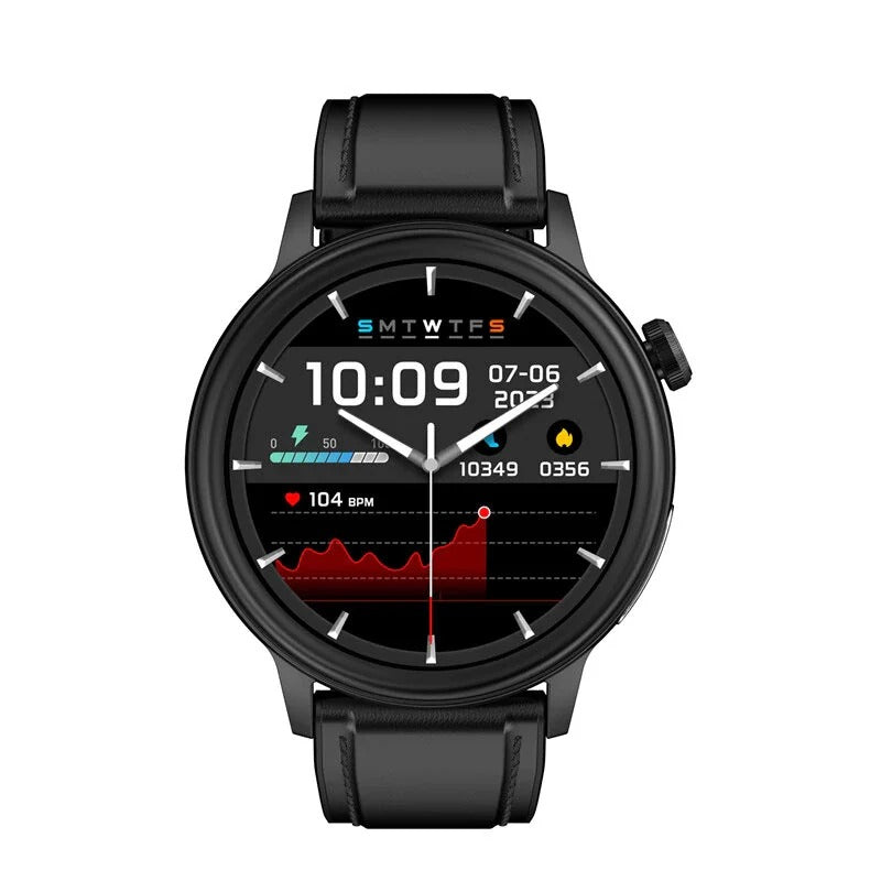 1.39" HD ECG Smart Watch: Blood Pressure, Heart Rate, Blood Sugar, Sleep Monitor, AI Diagnosis, Waterproof, Multi-Sport Modes