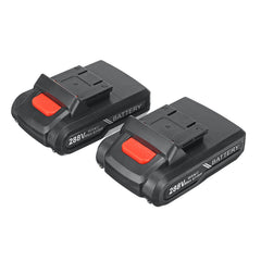 10mm Electric Drill 25+3 Torque Adjustment Switch Stepless Speed W/1pc/2pc Battery AU/EU/US Plug