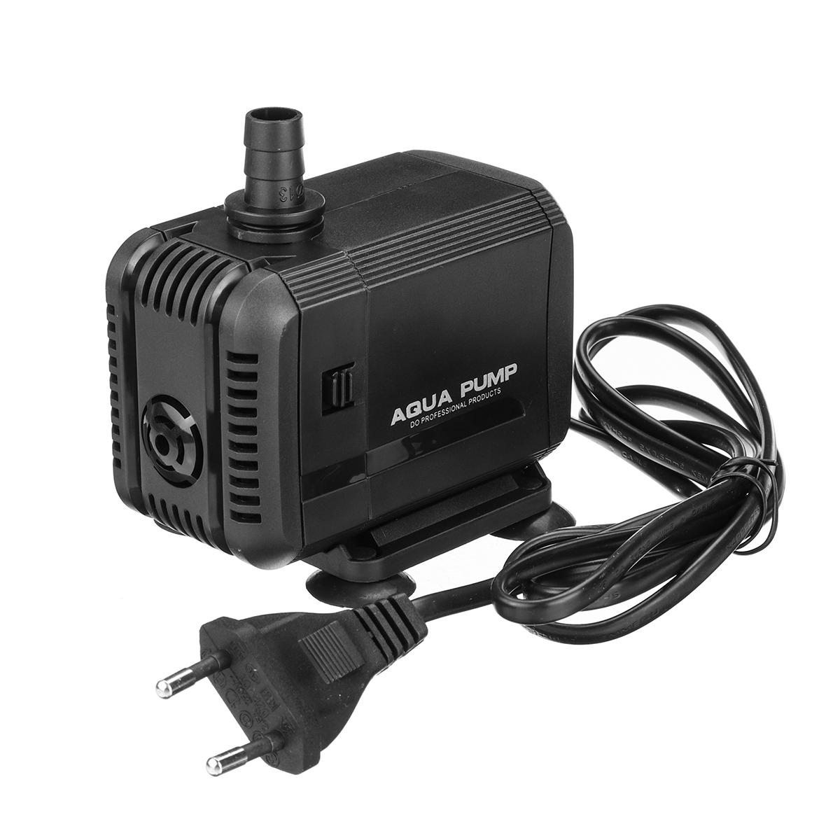 Ultra Quiet Motor Submersible Adjustable Water Pump Aquarium Fish Tank Water Pumps