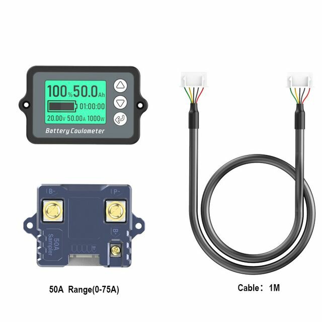 Coulomb Meter with Shell Electric Vehicle Battery Indicator Lithium iron Phosphate Capacity Tester
