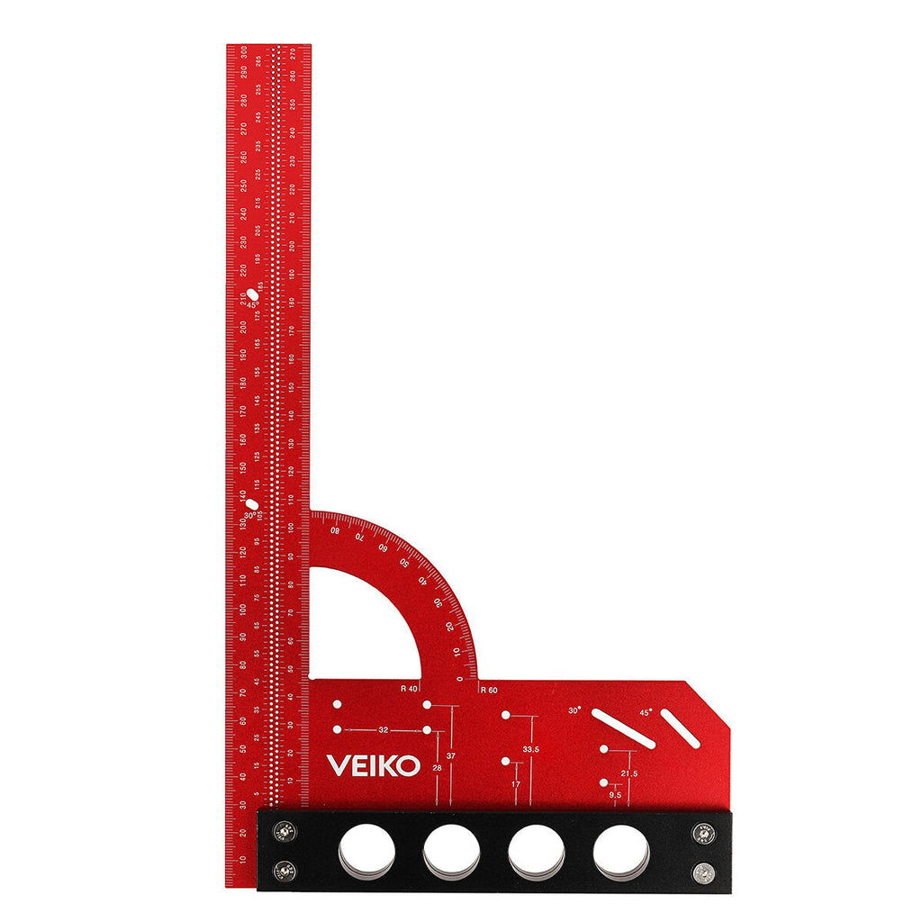 Multifunctional Woodworking Scriber with High Precision Scale, Ergonomic Handle, and Durable Aluminum Alloy Construction