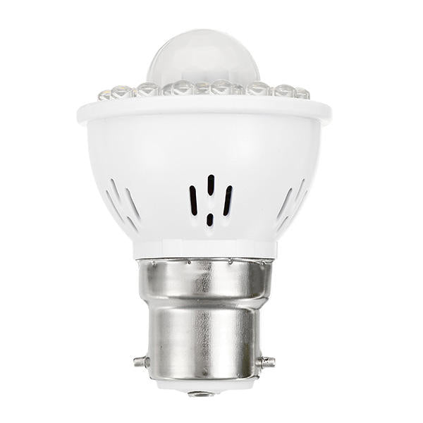 E27 B22 3W PIR Infrared Sensor Light Control LED Light Bulb for Corridor AC220V