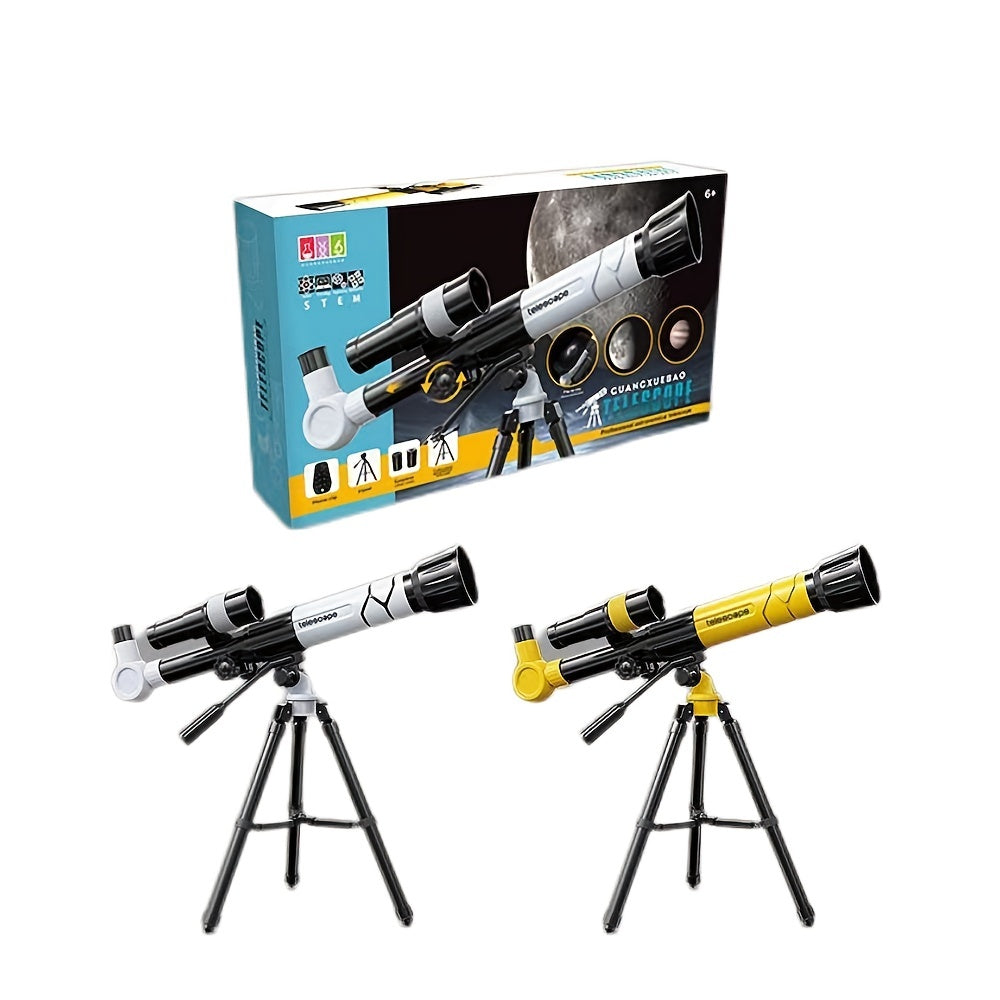 Portable Astronomical Telescope With 3 Eyepieces And Adjustable Tripod