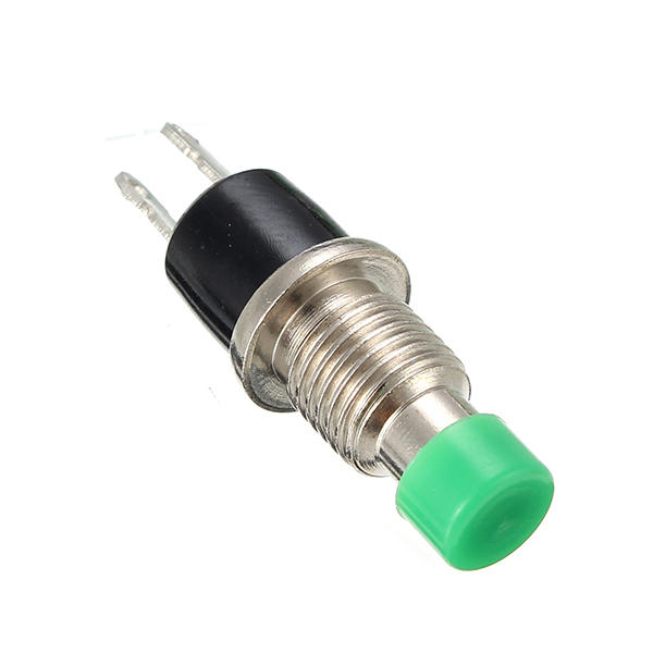 250V 1A 7mm Self-reset Switch NC Push Button Round 10pcs