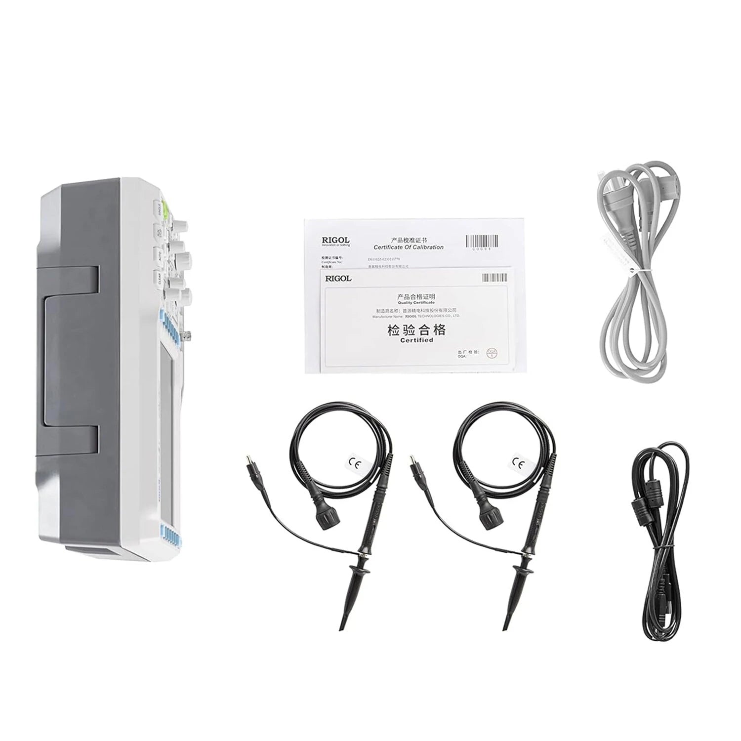 Digital Oscilloscope 2 Channels 1GSa/s Sampling Rate 200Mhz Bandwidth 7Inch 24Mpts Memory Depth Oscilloscope