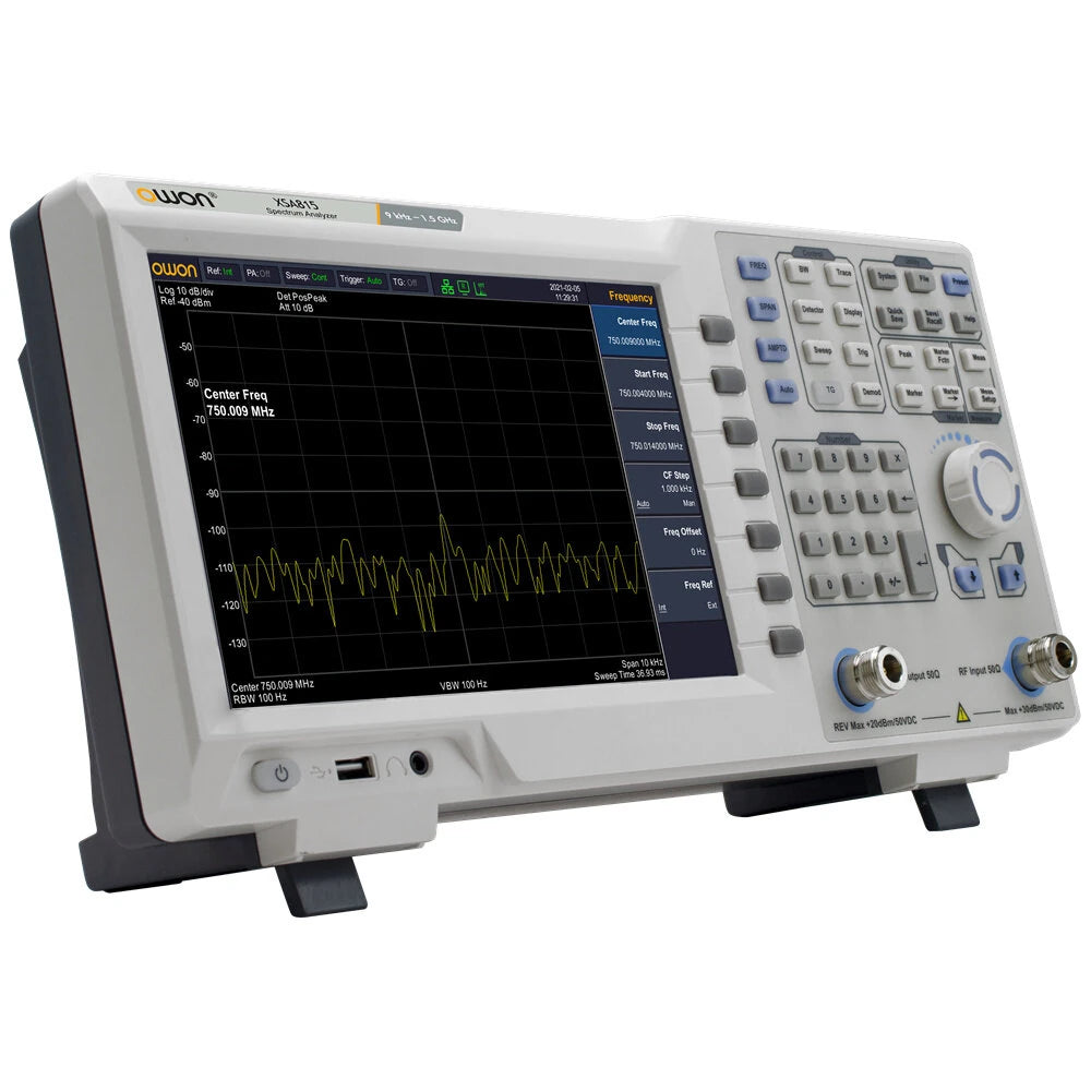 Digital Oscilloscope 9 kHz to 1.5 GHz 1 Hz Resolution LCD Screen USB LAN Tracking Generator