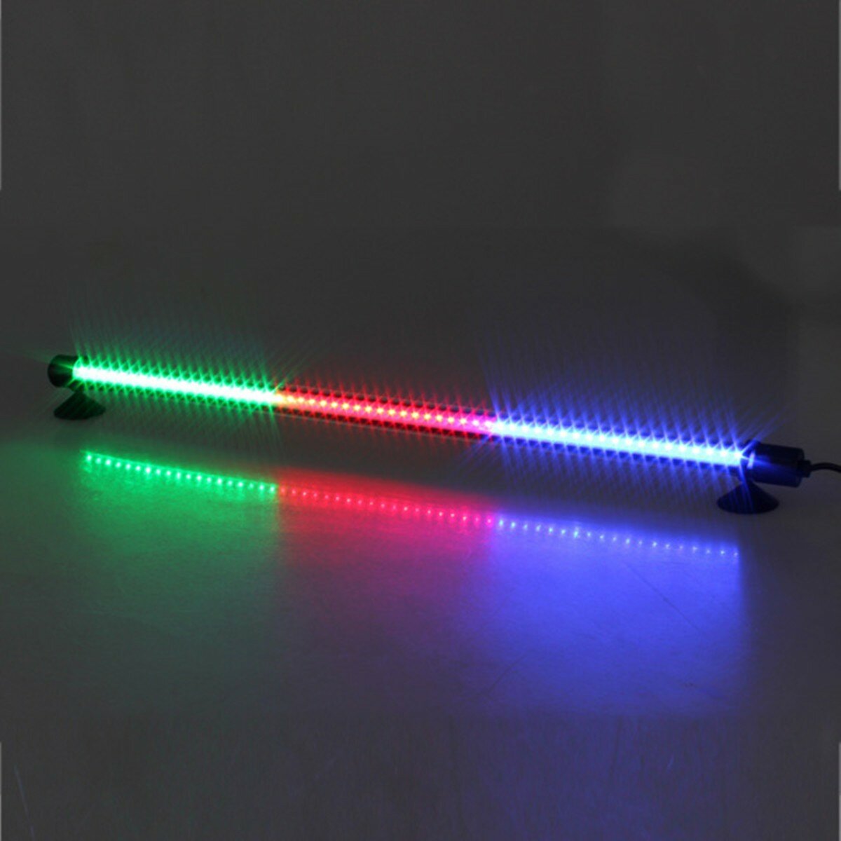 57 LED 48CM Strip Light Aquarium Tank Bar Waterproof Submersible Lamp 220V