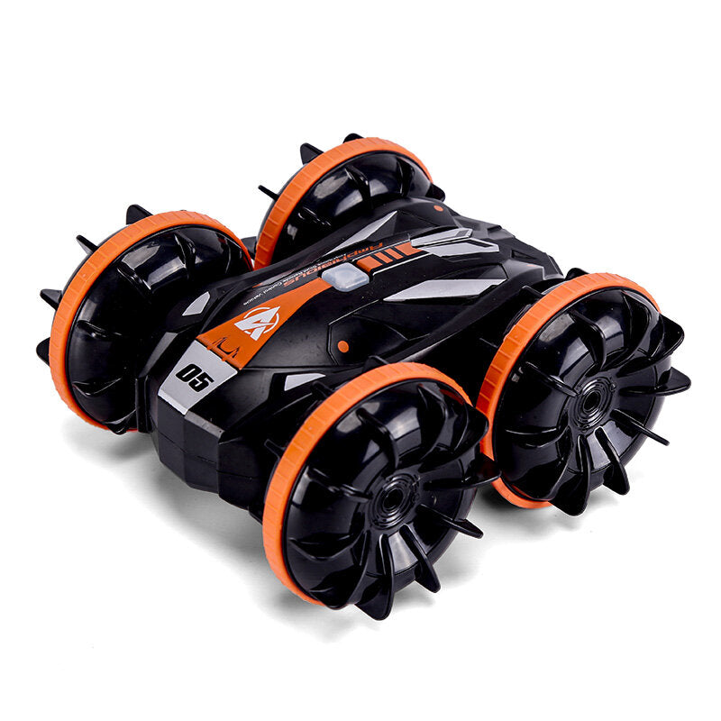 RTR 2.4G 4WD Amphibious RC Car Stunt Off-Road Vehicles Waterproof Models Toys