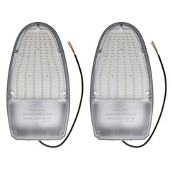 24W Light Control Motion Sensor 144 LED Road Street Lights Flood Lamp for Outdoor Yard AC85-265V
