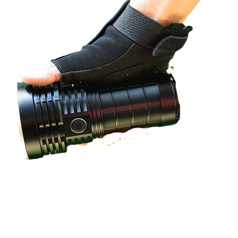 30000LM 1000M Long Range Powerful LED Flashlight Type-C USB Rechargeable 3*21700 High Power Output Strong LED Torch