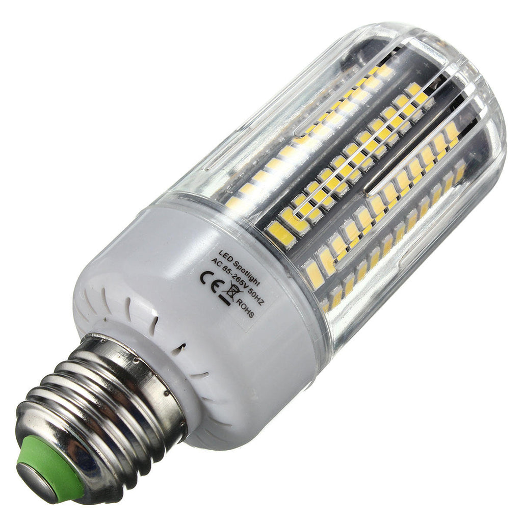 18W 100 SMD 5736 LED Pure White Warm White Natural White Corn Bulb AC85-265V