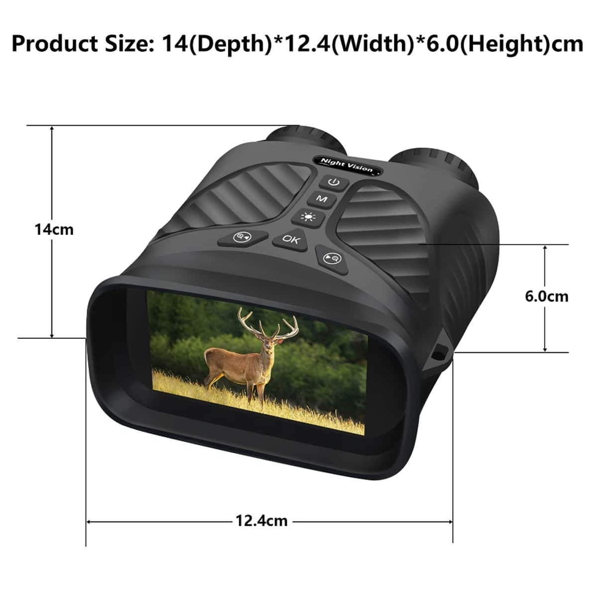 20MP 2K USB Action Camera with Optical Stabilization & Night Shot - Lightweight Plastic Design