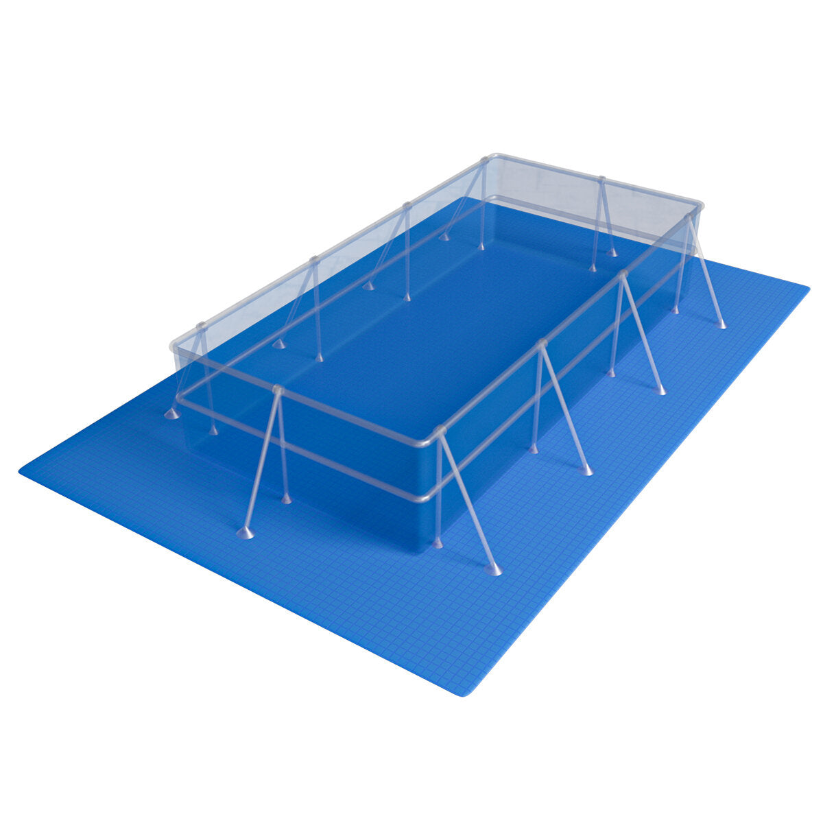 Swimming Pool Square Ground Cloth Cover Dustproof Waterproof Outdoor Protection Floor Mat