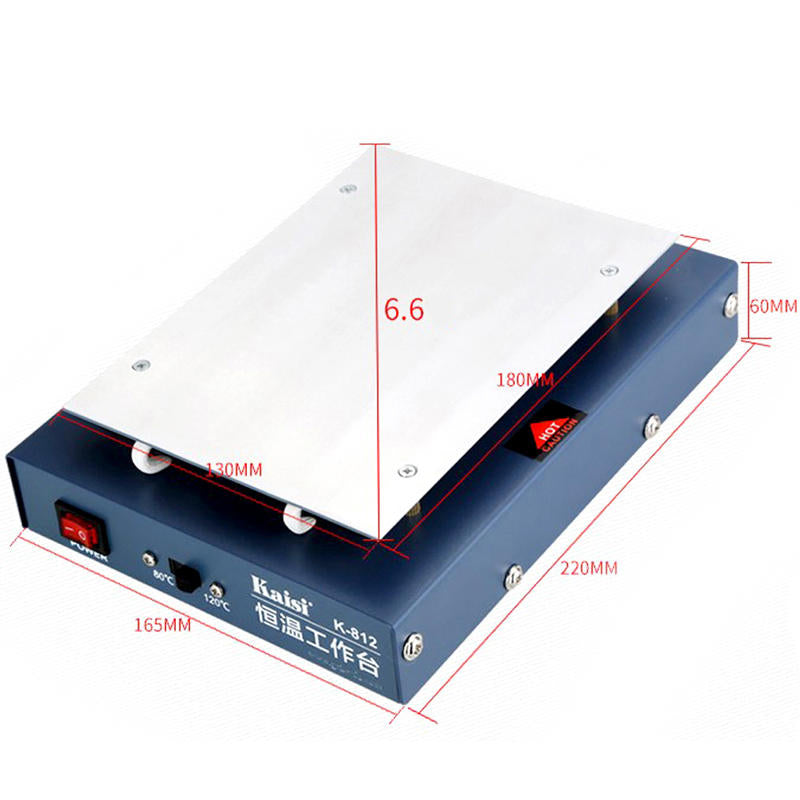 7inch LCD Screen Separator Thermostat Heating Machine Mobile Phone Repair LCD Screen Open Separator Desoldering Station for iPhong Samsuung
