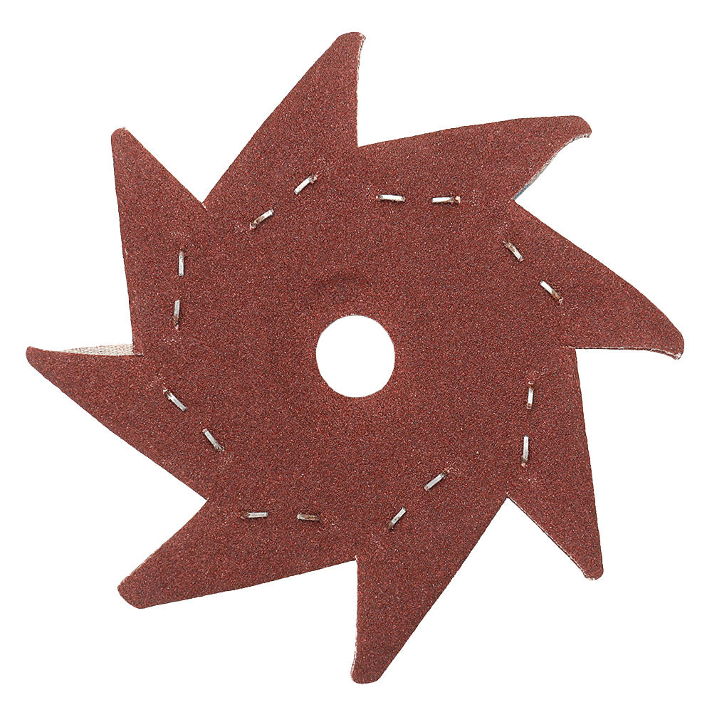 50Pcs 180 Grit Octagonal Abrasive Sandpaper Double Layer Sanding Buffing Tool