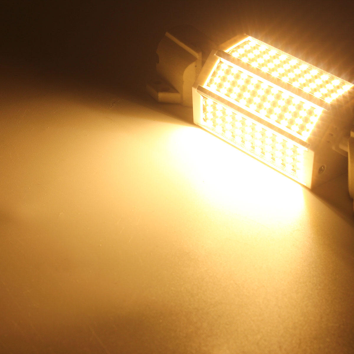 Dimmable R7S 118mm 15W 120 SMD 4014 LED Warm White Pure White Light Lamp Bulb AC220V/110V