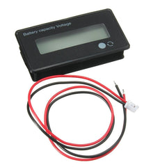 2Pcs 12V/24V/36V/48V 8-70V LCD Acid Lead Lithium Battery Capacity Indicator Board Digital Voltmeter