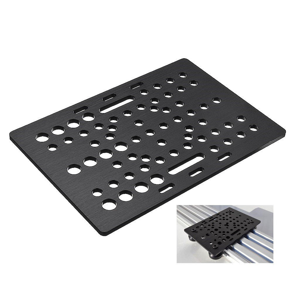 Aluminum V-Slot Gantry Plate 20-80mm for CNC Router Machine 2080 V-Slot Linear Rail Aluminum Profiles Extrusion