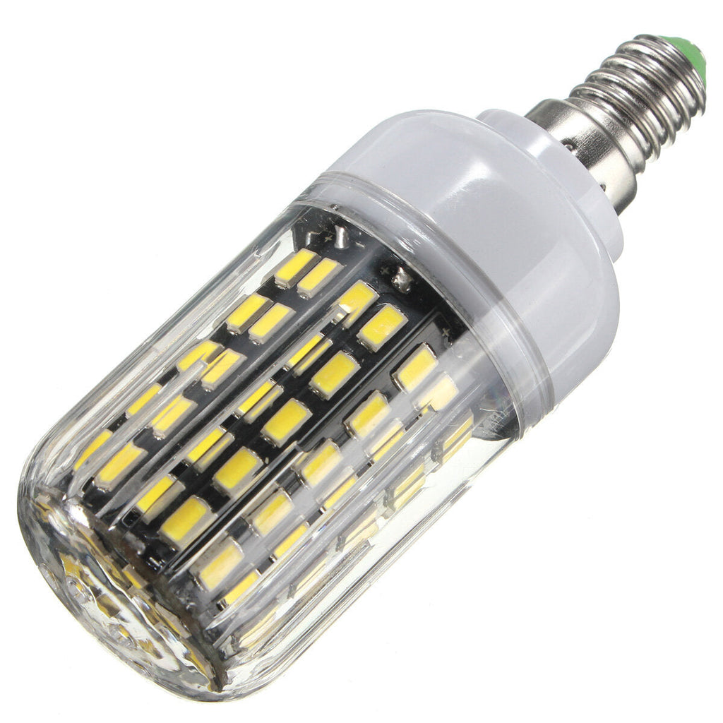 E27 E14 B22 10W 108 SMD 5733 1250LM LED Cover Corn Light Lamp Bulb AC220V