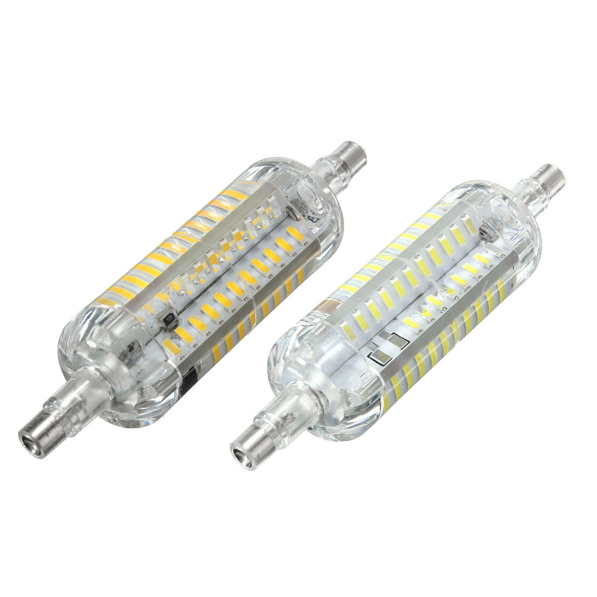 78mm 5W 76 SMD 4014 LED Pure White Warm White Light Lamp Bulb AC220V