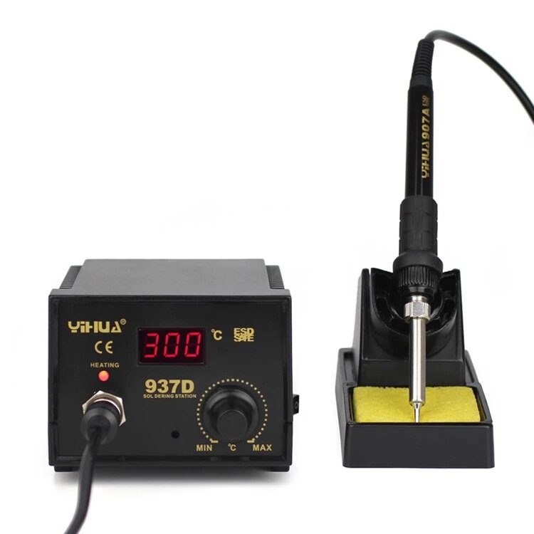 220V/110V Temperature Control ESD Digital Soldering Station Rework Station