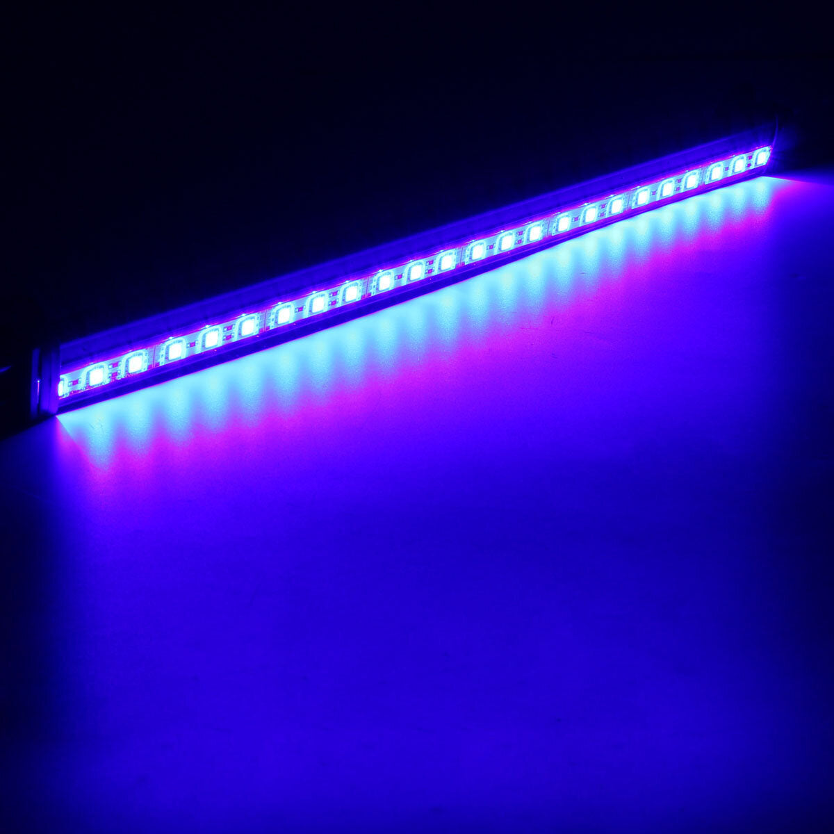 Remote control bubble light 44Keys White trachea 41CM 5050 6smd RGB 1.6W IP68 ABS Memory receiver AC110-240V turn DC12V