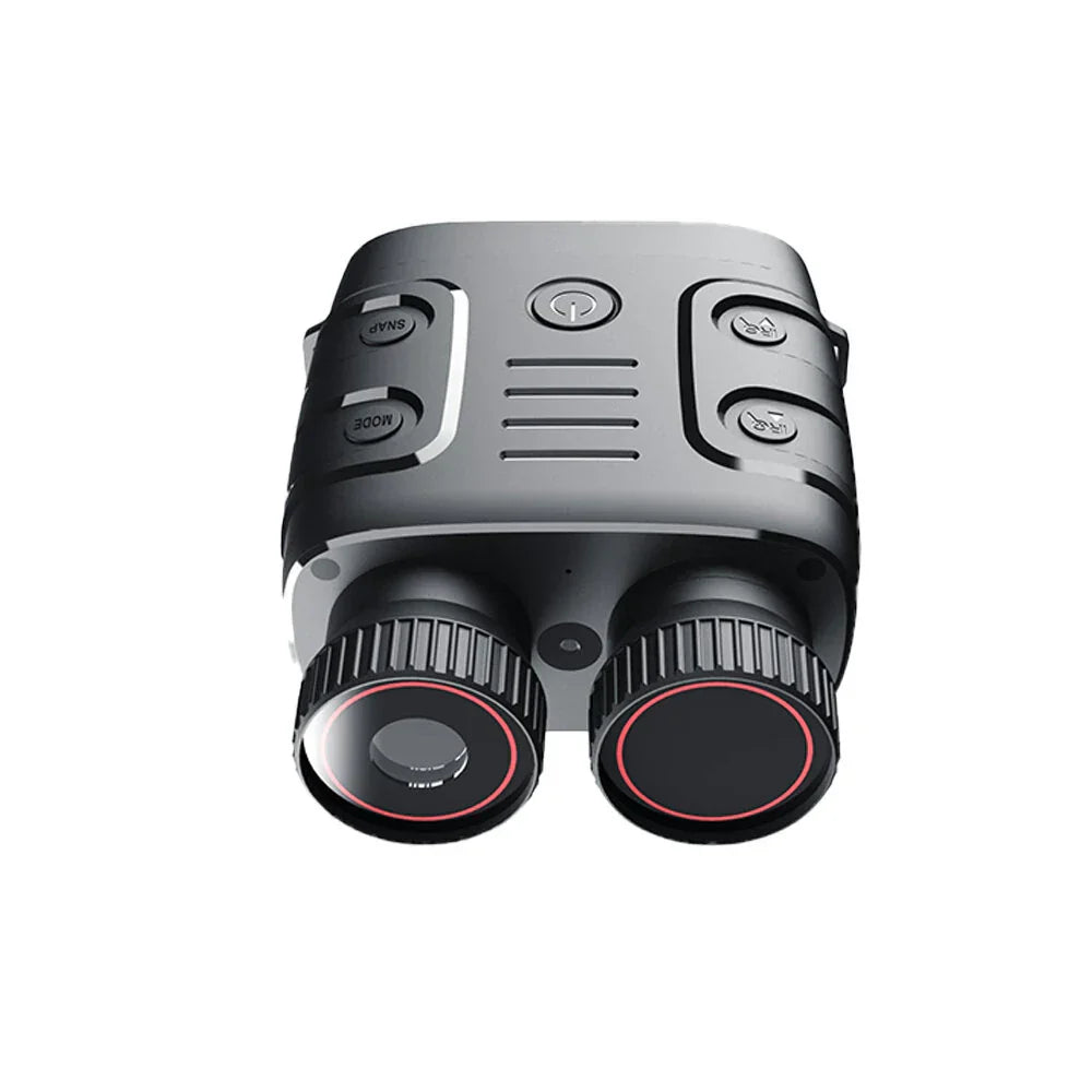 HD Night Vision Binoculars 5X Zoom, Dual Use, 7-Level Infrared, IP54 Waterproof, 300M Range for Outdoor Hunting