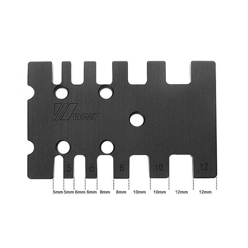 Inch/MM Woodworking Tenon and Mortise Milling Gauge Angle Miter Gauge Template Right Angle Sawing Jiont