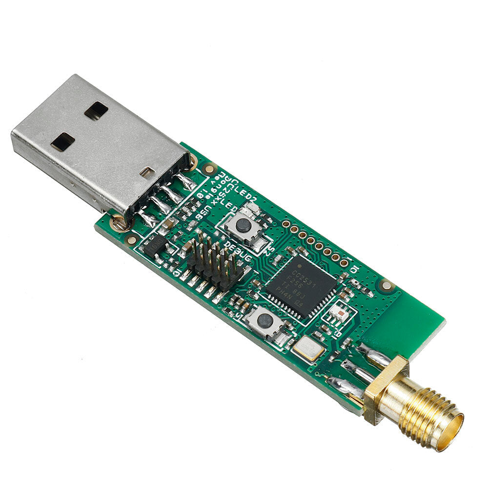 Emulator CC-Debugger USB Programmer CC2540 CC2531 Sniffer with antenna Bluetooth Module Connector Downloader Cable