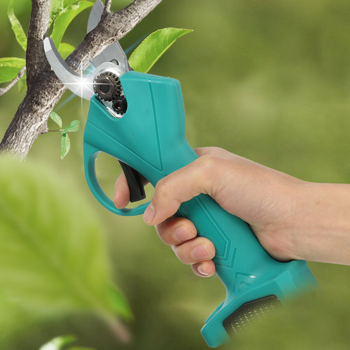 25/30mm Cordless Electric Branch Scissors Pruning Shears Cutter Tool Trimmer