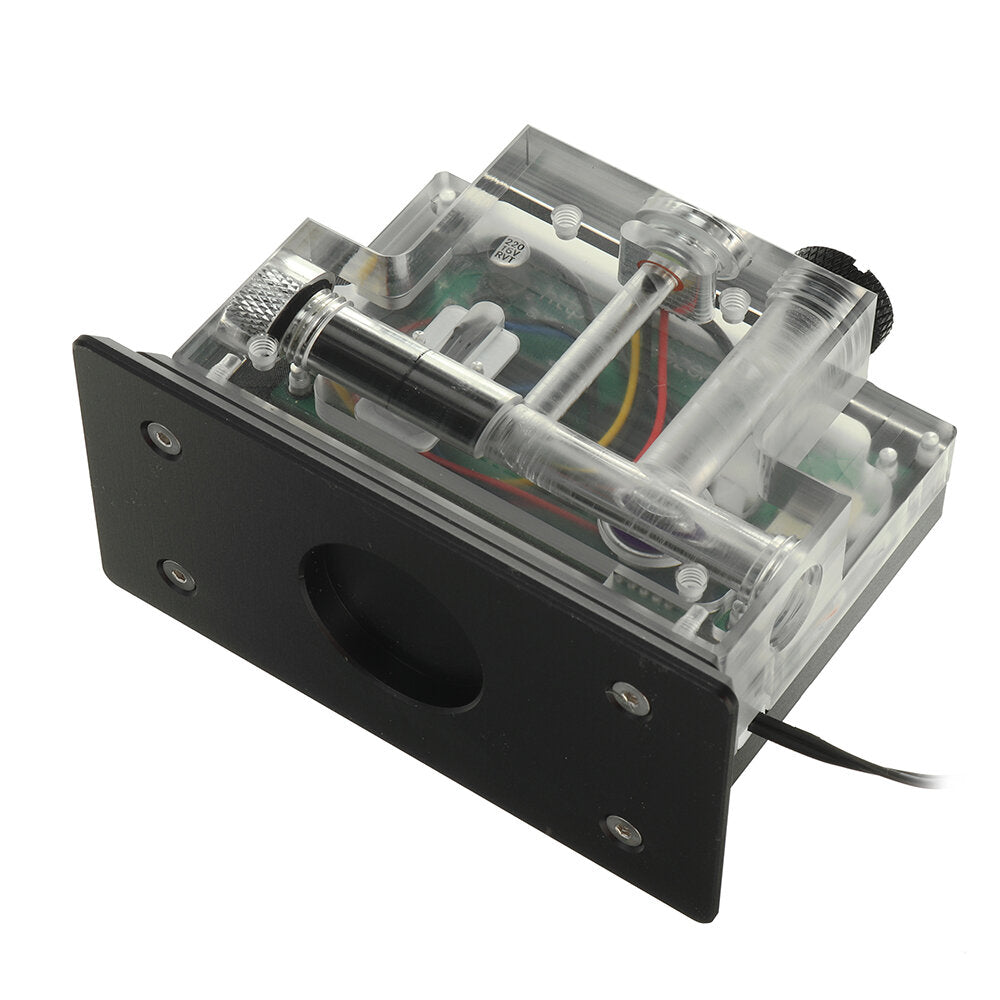 Desktop Version Intelligent Water Cooling System Monitor Temperature Flow Rate Air Pressure Water Pump PWM Black/Silver