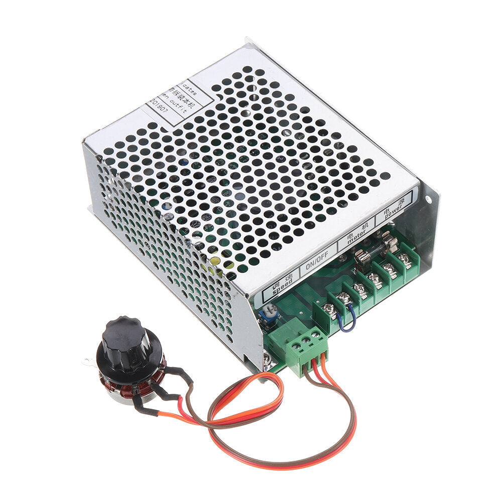 Chuck CNC 500W Spindle Motor with 52mm Clamps and Power Supply Speed Governor