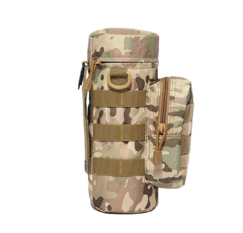 Outdoors Molle Water Bottle Pouch Tactical Gear Kettle Waist Shoulder Bag for Army Fans Climbing Camping Hiking Bags