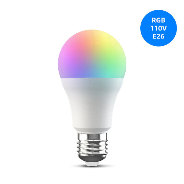 26 Smart Wi-Fi RGB Bulb Dimmer Timer Light Works With Google Home & Alexa